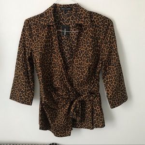 Express Leopard Top